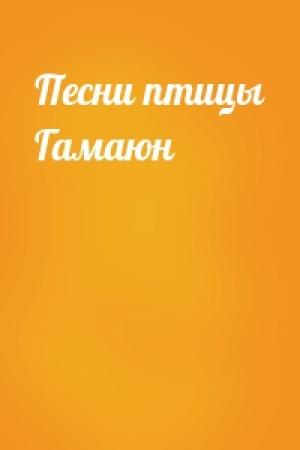 Обложка книги «Песни птицы Гамаюн»