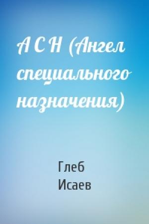 Обложка книги «А С Н (Ангел специального назначения)» — Глеб Исаев