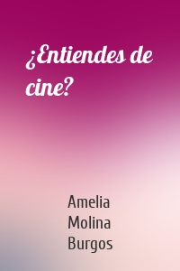 ¿Entiendes de cine?