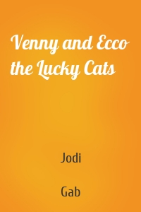 Venny and Ecco the Lucky Cats