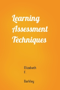 Learning Assessment Techniques