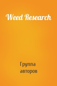 Weed Research