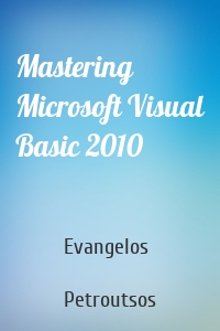 Mastering Microsoft Visual Basic 2010