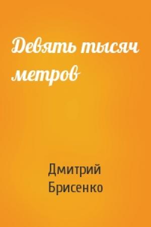 Обложка книги «Девять тысяч метров» — Дмитрий Брисенко