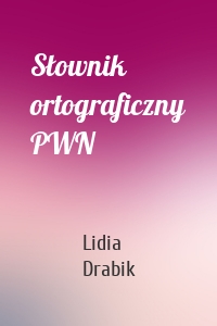 Słownik ortograficzny PWN