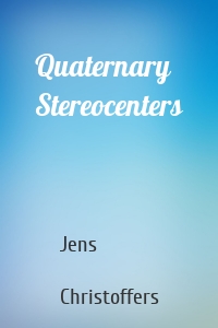 Quaternary Stereocenters