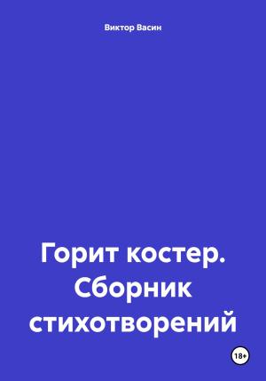 Обложка книги «Горит костер. Сборник стихотворений» — Виктор Васин
