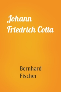 Johann Friedrich Cotta