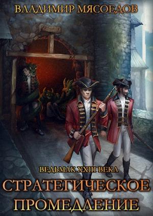 Обложка книги «Ведьмак 23го века. Том девятнадцатый. Стратегическое промедление.» — Владимир Михайлович Мясоедов