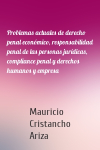 Problemas actuales de derecho penal económico, responsabilidad penal de las personas jurídicas, compliance penal y derechos humanos y empresa