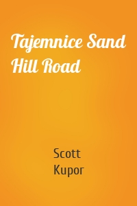 Tajemnice Sand Hill Road