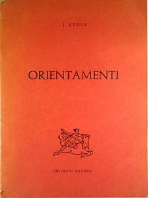 Обложка книги «Ориентации» — Юлиус Эвола
