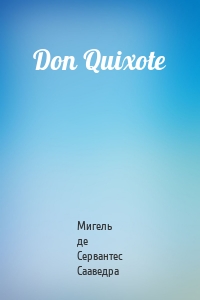 Don Quixote