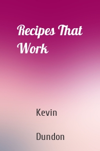 Recipes That Work