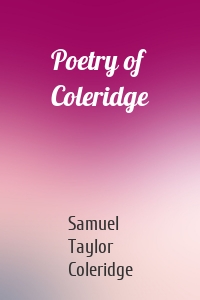 Poetry of Coleridge