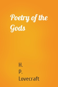 Poetry of the Gods