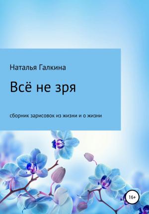 Обложка книги «Всё не зря: зарисовки из жизни и о жизни» — Наталья Галкина