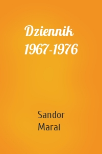 Dziennik 1967-1976