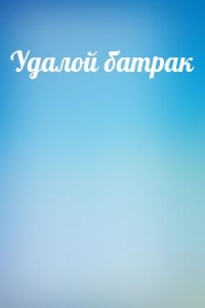 Обложка книги «Удалой батрак»