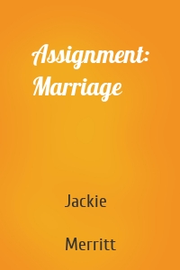 Assignment: Marriage