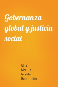 Gobernanza global y justicia social