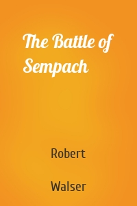 The Battle of Sempach