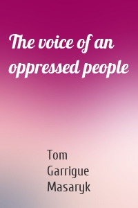 The voice of an oppressed people