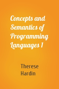 Concepts and Semantics of Programming Languages 1