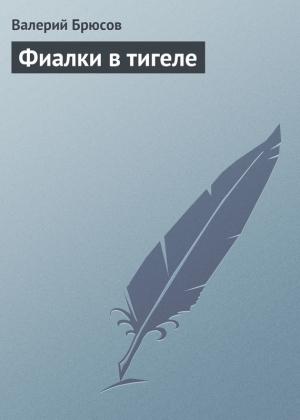Обложка книги «Фиалки в тигеле» — Валерий Брюсов