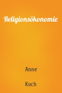 Religionsökonomie
