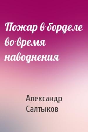Обложка книги «Пожар в борделе во время наводнения» — Александр Салтыков