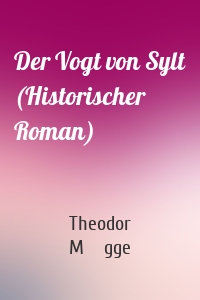 Der Vogt von Sylt