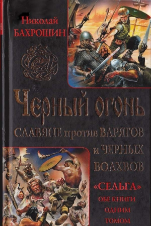 Обложка книги «Черный огонь. Славяне против варягов и черных волхвов» — Николай Бахрошин