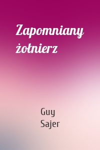 Zapomniany żołnierz