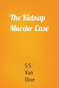 The Kidnap Murder Case