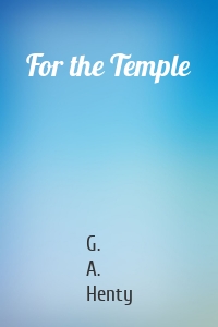 For the Temple