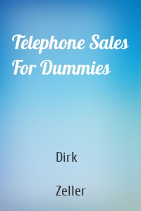 Telephone Sales For Dummies