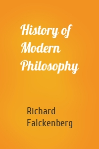 History of Modern Philosophy