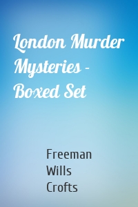 London Murder Mysteries - Boxed Set