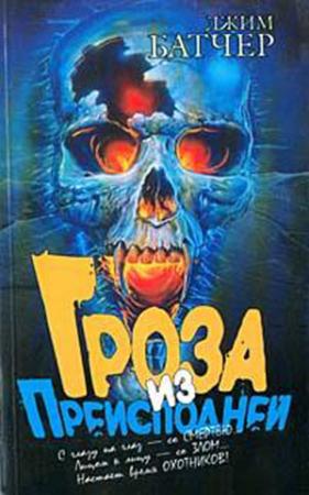 Обложка книги «Гроза из преисподней» — Джим Батчер