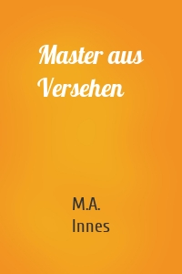 Master aus Versehen