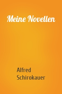 Meine Novellen