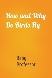 How and Why Do Birds Fly
