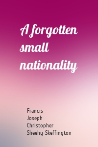 A forgotten small nationality