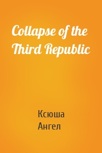 Collapse of the Third Republic