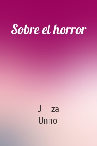 Sobre el horror