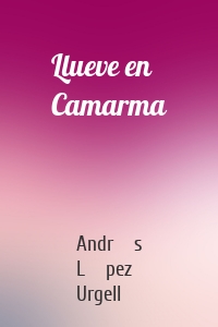 Llueve en Camarma