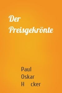 Der Preisgekrönte