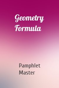 Geometry Formula