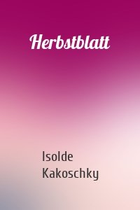 Herbstblatt